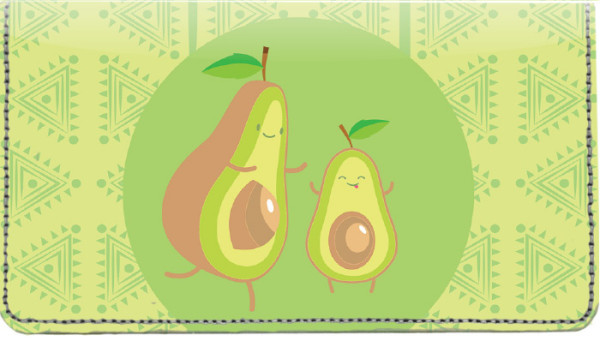 Amazing Avocados Leather Cover