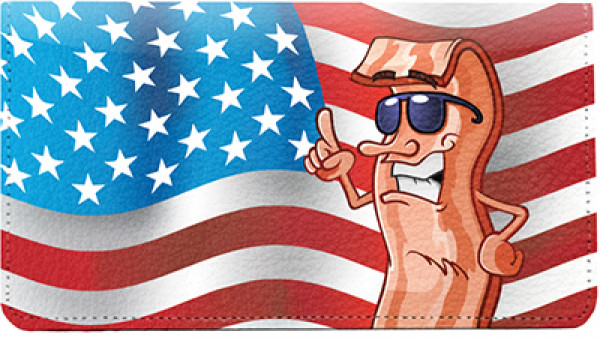 Bacon Bill Across America Leather Cover