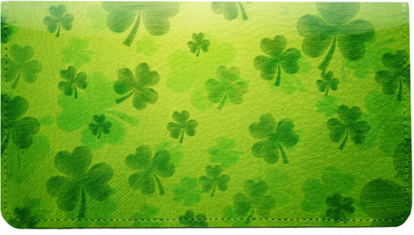 Shamrocks Leather Cover