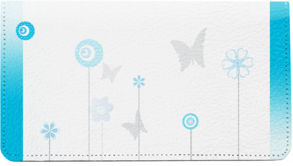 Butterflies Floating Leather Cover