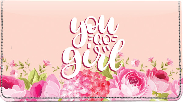 You Go, Girl Leather Cover