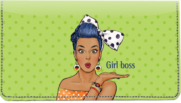 Girl Boss Leather Cover