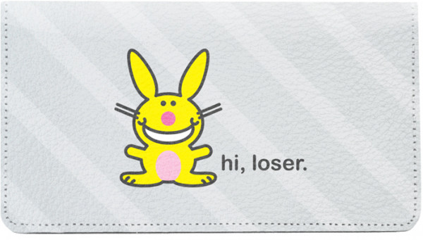 It's Happy Bunny More Insults Leather Cover