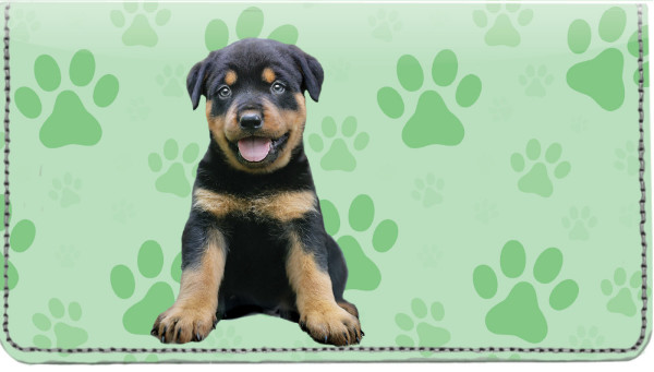 Rottweiler Pups Keith Kimberlin Leather Cover