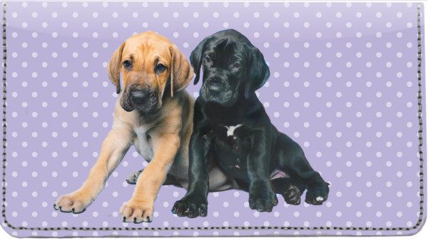 Great Dane Pups Keith Kimberlin Leather Cover
