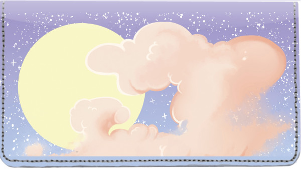 Celestial Clouds Leather Cover