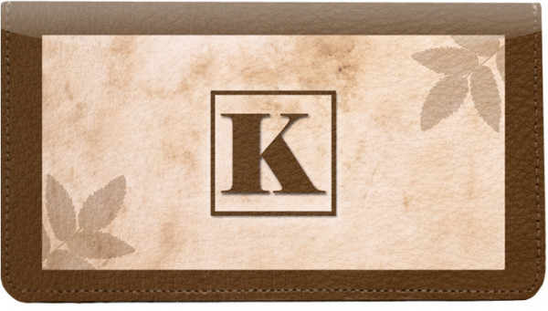 Monogram K Leather Cover
