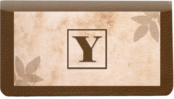 Monogram Y Leather Cover