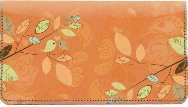 Beaks and Branches Leather Cover
