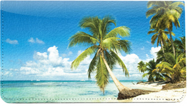 Beach Scenes Leather Cover