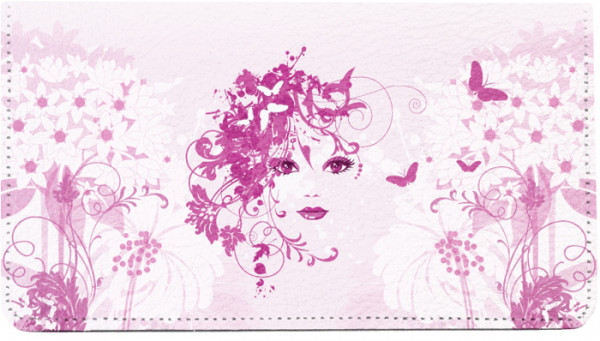 Flower Girl Leather Cover