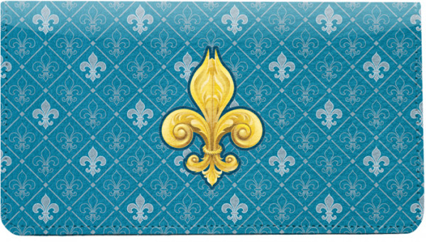 Fleur-de-lis Leather Cover