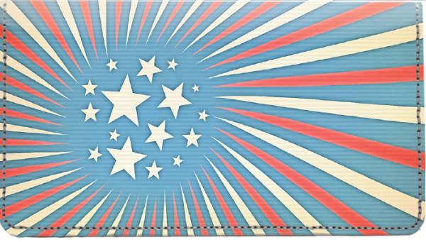 Celebrate Stars and Stripes Leather Cover