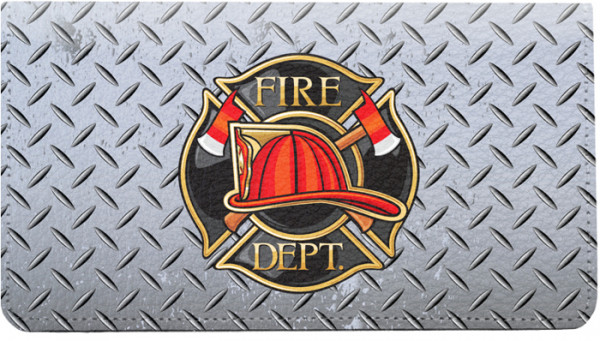 Firefighter Badges Leather Cover