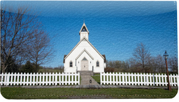 Country Churches Leather Cover