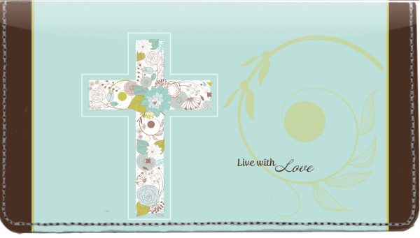 Live with Love Leather Cover