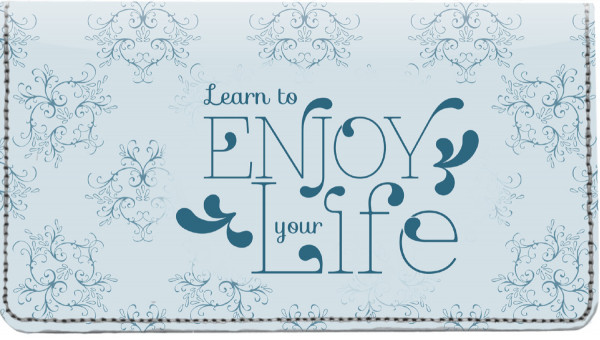 Vintage Sayings Leather Cover