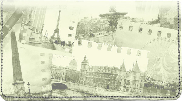 Bonjour Paris Leather Cover