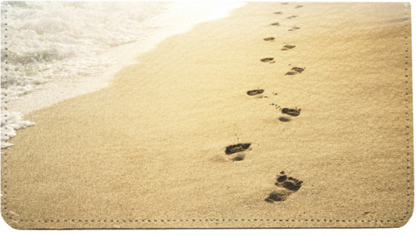 Beach Scenery Leather Cover