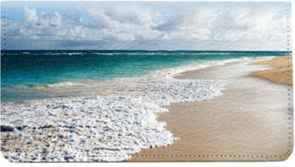 Everchanging Beaches Leather Cover