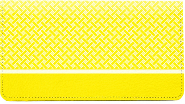 Yellow Safety Leather Cover