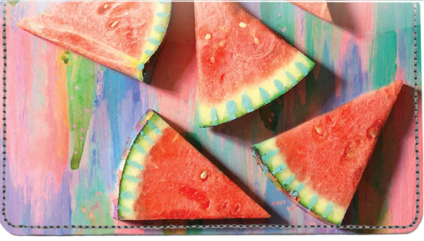 Summer Time Fruits EttaVee Leather Cover