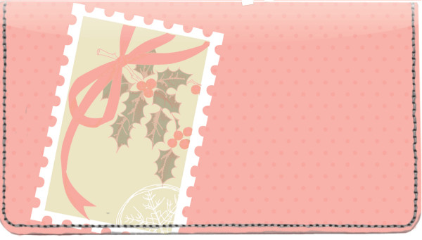 Christmas Greetings Leather Cover