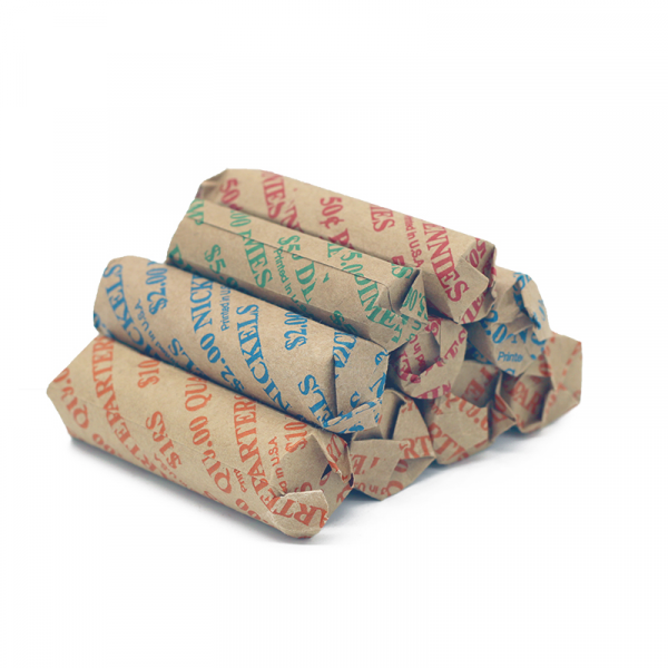 300 Assorted Set Flat Coin Wrappers