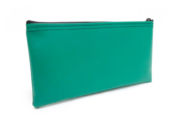 Green Zipper Bank Bag, 5.5\