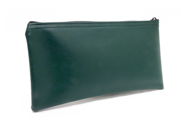 Forest Green Zipper Bank Bag, 5.5\