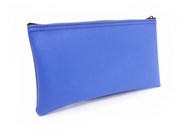 Blue Zipper Bank Bag, 5.5\