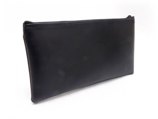 Black Zipper Bank Bag, 5.5\