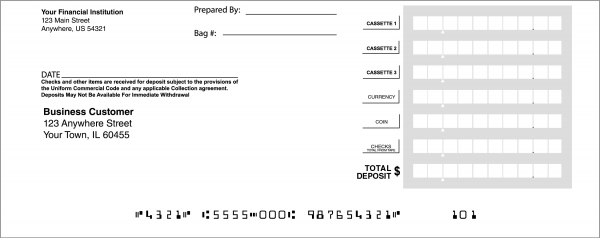 Standard Deposit Book Style 16