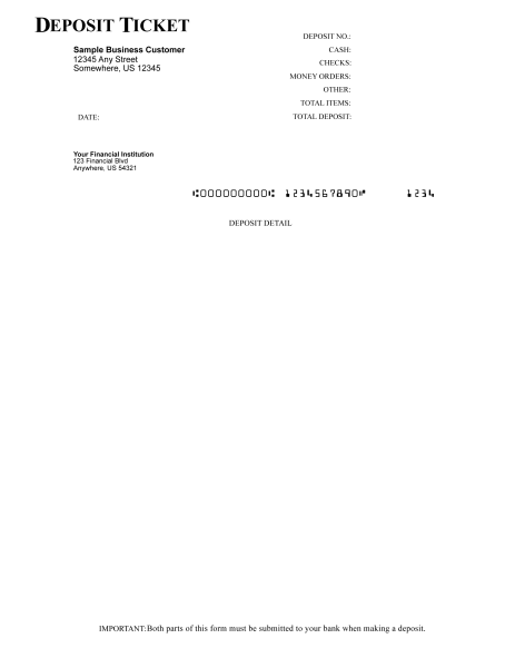 Peachtree Laser Deposit Tickets Style 3