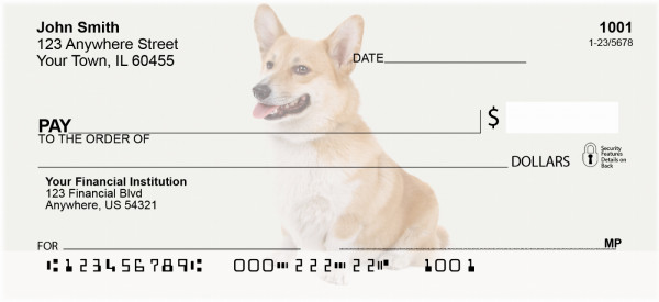 Pembroke Welsh Corgi Personal Checks