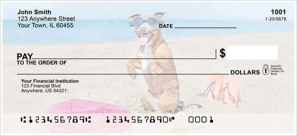 Beach Bullies Personal Checks