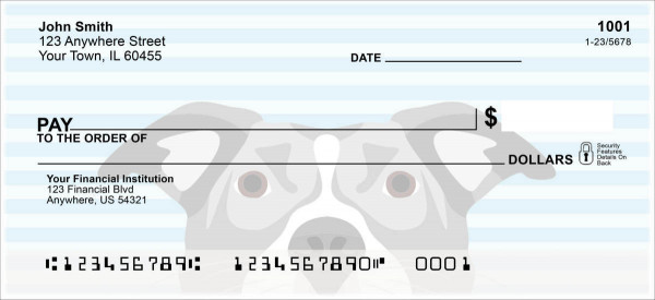 Love-a-bull Personal Checks
