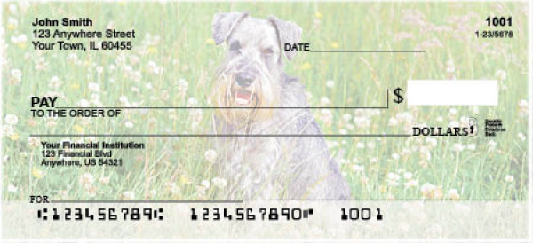 Schnauzers Personal Checks