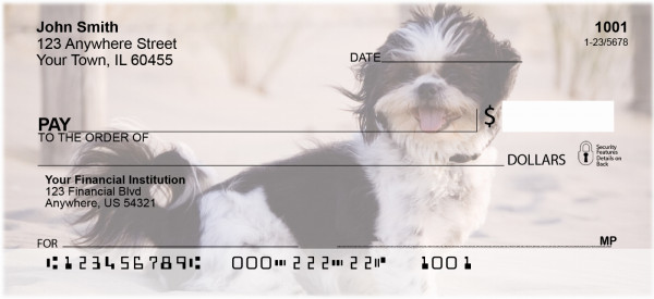 Shih Tzus Personal Checks