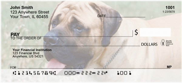 Mastiff Personal Checks