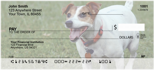 Mischievous Jack Russells Personal Checks