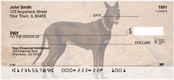 Gigantic Great Danes Personal Checks