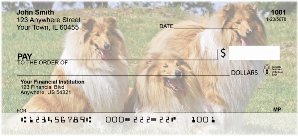 Collies Come home Personal Checks