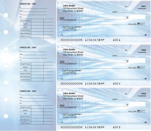 Digital Designer Deskset Checks