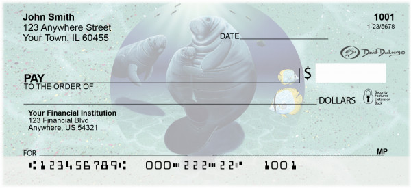Manatee's Personal Checks by David Dunleavy