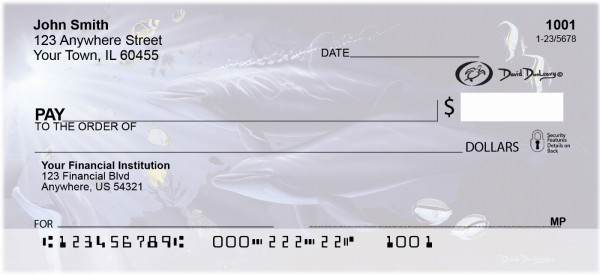 Ocean Personal Checks by David Dunleavy