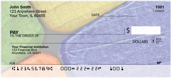 Colored Blocks Personal Checks