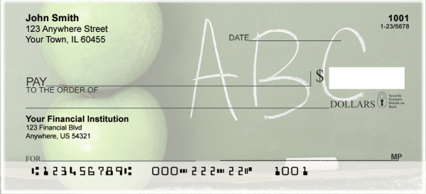 An Apple a Day Personal Checks