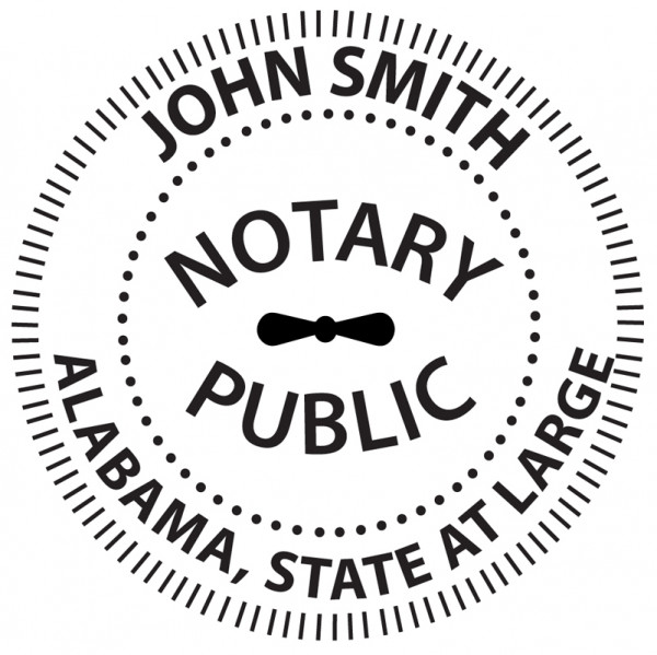 Alabama Notary Embosser