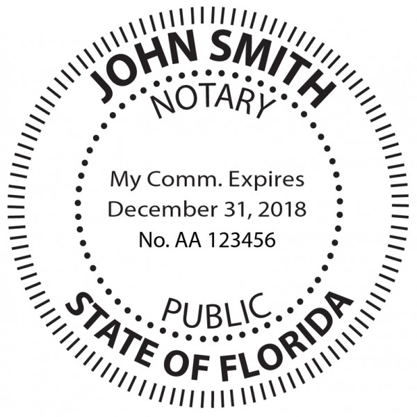 Florida Notary Embosser
